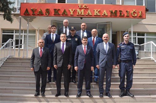 Ankara Valisi Sayın Vasip ŞAHİN İlçemizi Ziyaret Etti